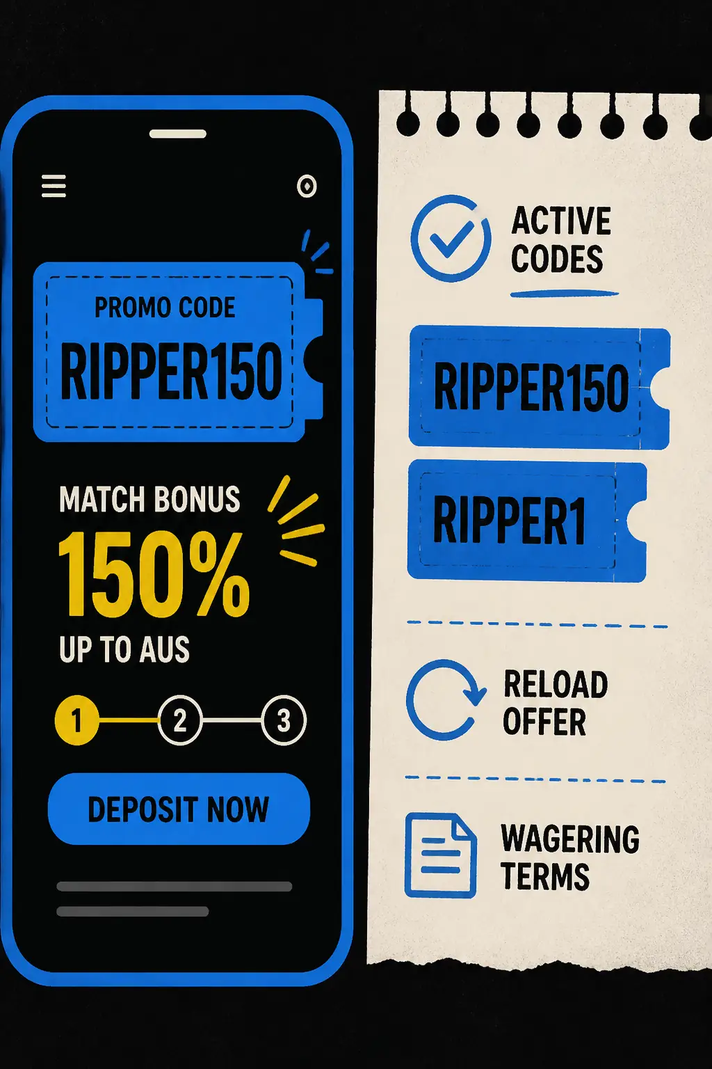 Ripper Casino Promo Code – Unlock Your Exclusive Bonus visual guide for Ripper Casino