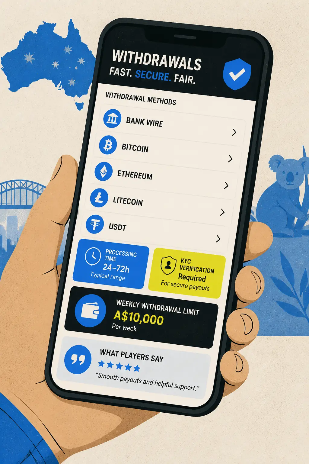Ripper Casino Withdrawal – Methods, Limits & Processing Time visual guide for Ripper Casino